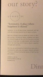 symmetry brand story