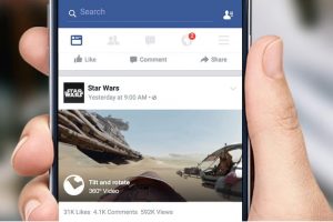  360 Facebook Post by Star Wars